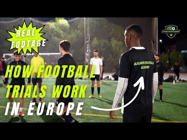 How Football Trials Work in Europe  [ANSWERED]