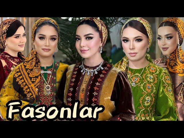 Owadan turkmen moda koynek fasonlar 2024 | Women Dress | yanly koynek fasonlar 2024