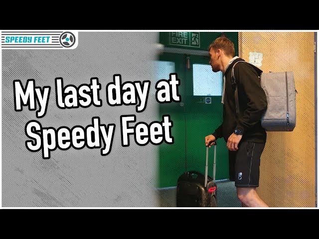 Harry's Last Day at Speedy Feet