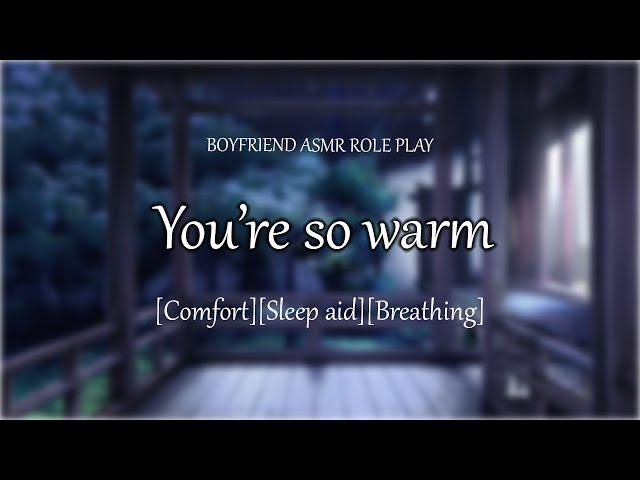 Sleep close and tight to me -  [Breathing] [Relax] [Sleep Aid]  [ASMR BOYFRIEND]