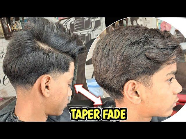 Taper Fade Haircut Tutorial Hindi | Step By Step | Sahil Barber