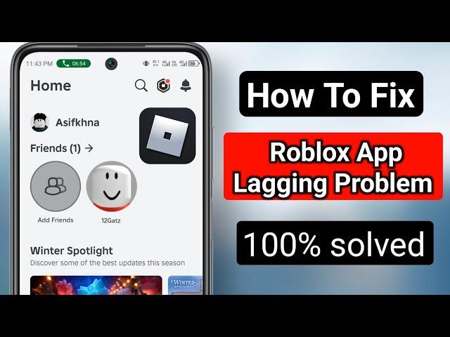 HOW TO FIX LAG IN ROBLOX MOBILE 2025 (100% WORKING) TUTORIAL | Roblox