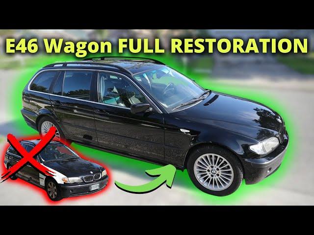 Building a E46 BMW WAGON in Under 15 Minutes!