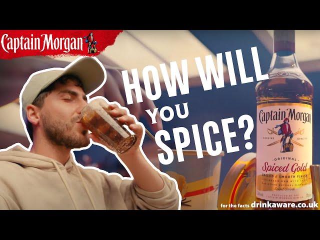 Stay original and spice on with legendary Spiced Gold | Captain Morgan