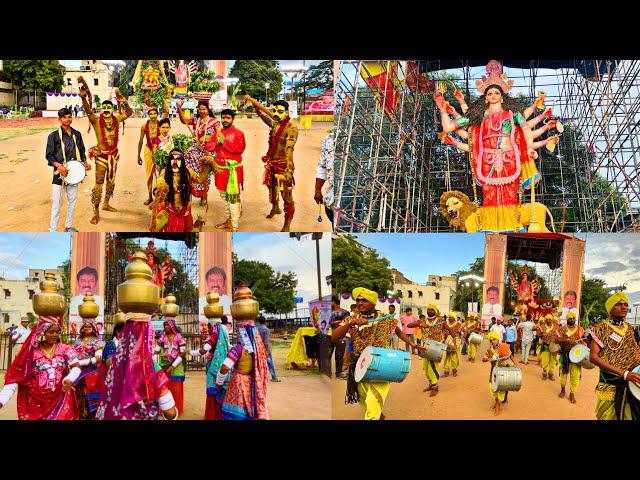 World biggest Matha Nimajjanam Shobha Yatra 2024 || 65ft Matti Matha Nimajjanam At Hyderabad Koti