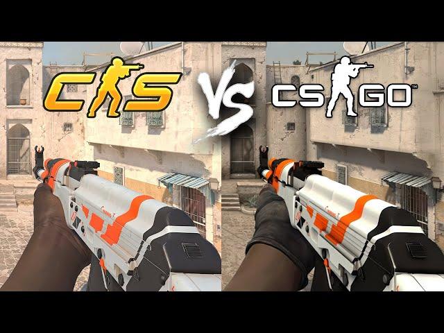 ALL AK47 SKINS - CS2 vs CSGO