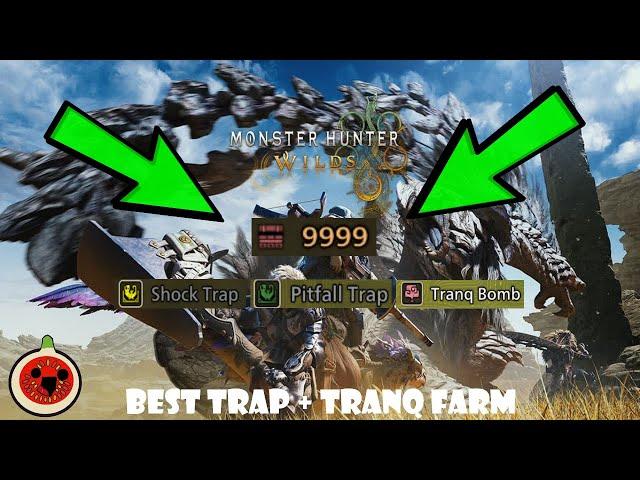 Monster Hunter Wilds: Fastest Way to Farm Tranq Bombs & Traps and Never Run Out!