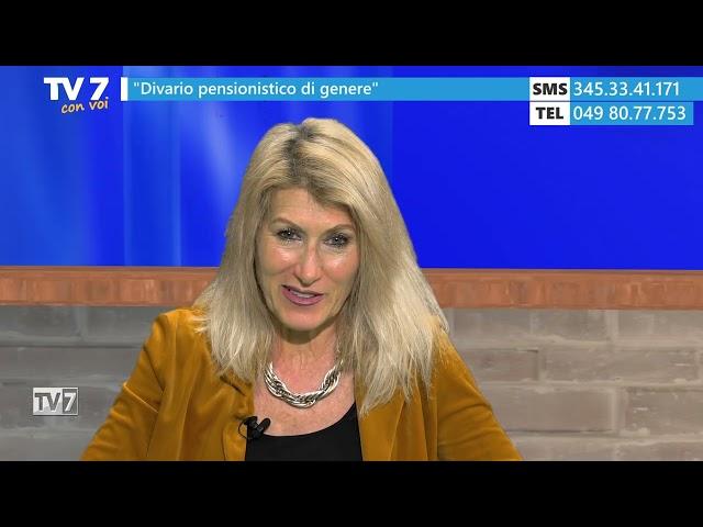 Tv7 con Voi 7/3/25 - Divario pensionistico di genere (1 di 2)