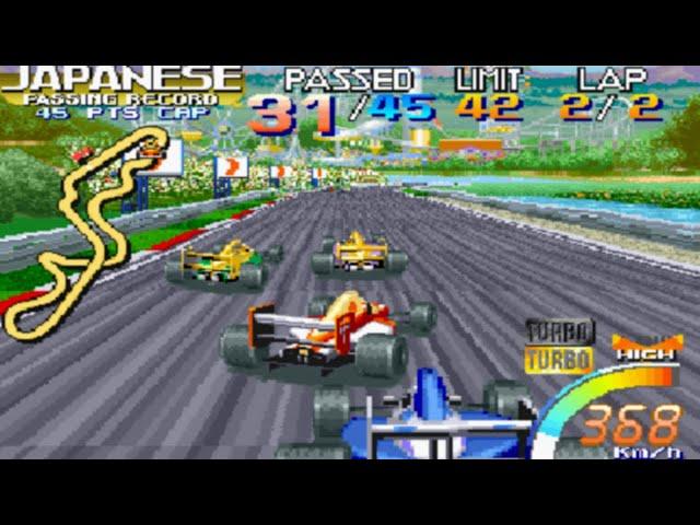 Slip Stream - Sega System 32 - Passing Contest - Shake Hip Car - Full Gameplay