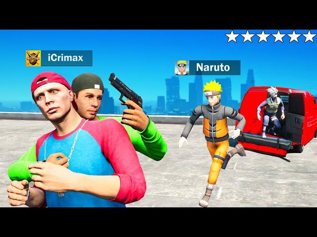 ich befreie NARUTO von iCrimax und SASUKE in GTA 5 RP!