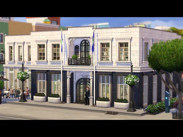 Woohoo Hotel & Restaurant | The Sims 4 Lovestruck | GIVEAWAY | NO CC