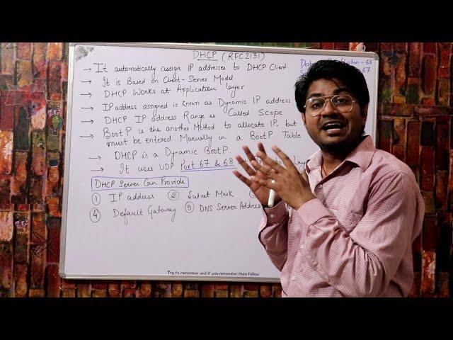 Dynamic Host Configuration Protocol (DHCP)-Hindi/Urdu | How DHCP works | CCNA Full course in hindi