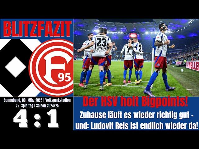 Scholle's Blitzfazit | HSV 4:1 Fortuna Düsseldorf | 25. Spieltag | Saison 2024/2025 | #155