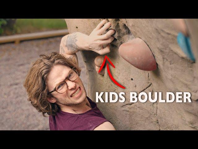 This children’s playground destroys elite climbers