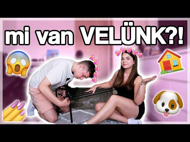 MI VAN VELÜNK?! ️új kutyánk, körmös lettem, lakás update