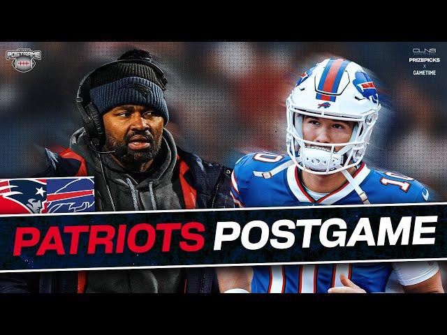 LIVE: Jerod Mayo FIRED + Patriots vs Bills Week 18 Postgame Show