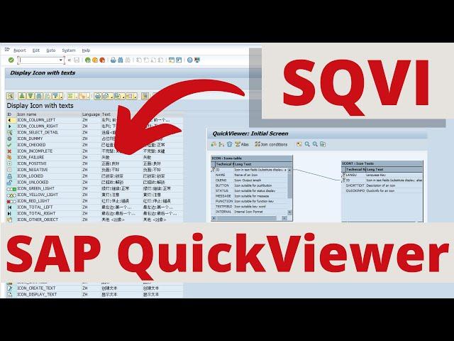 SAP QuickViewer - Easy Data Selection without ABAP | SQVI