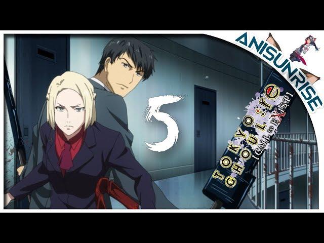 TOKYO GHOUL:re [CALL to EXIST]  Прохождение на русском  #5 - Штурм "Кокурии": Голуби/Аогири