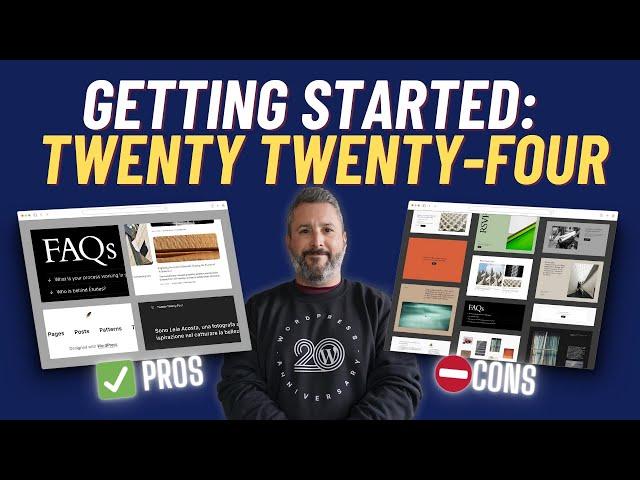 Watch this before you try Twenty Twenty-Four theme for WordPress 🫣