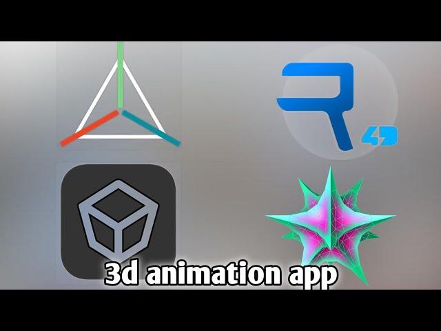 Top 3 best 3D Animation app for android devices [Prisma3D, Reconn 4d, 3DModeling app....]