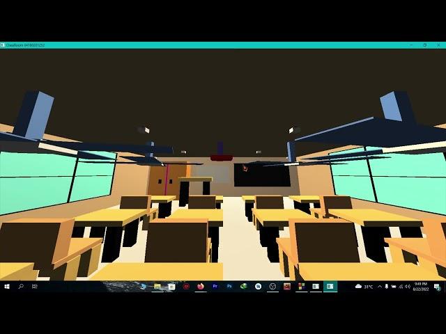 3d classroom c++ opengl glut project with source code by swan kanak | the cracker