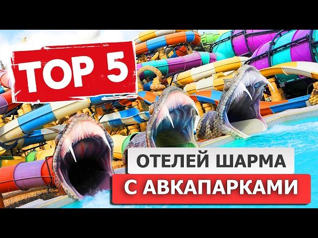 ТОП 5 семейных отелей с аквапарком и аквагорками в Шарм Эль Шейхе