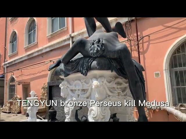 TENGYUN bronze Perseus kill Medusa