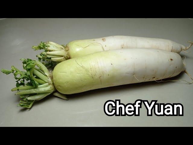 Chinese radish cooking