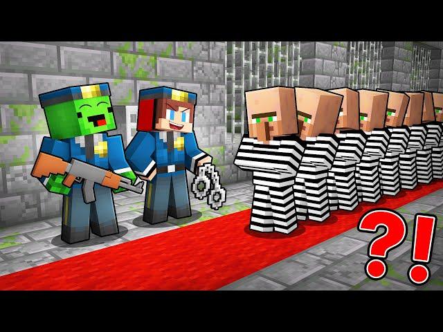 Why Did Mikey and JJ Put all Villagers in Prison in Minecraft? (Maizen)