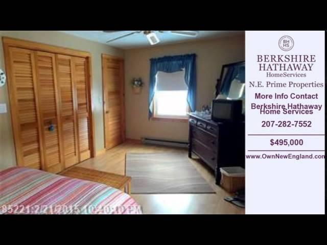 Homes For Sale Saco ME Real Estate $495000 1440-SqFt 3-Bdrms