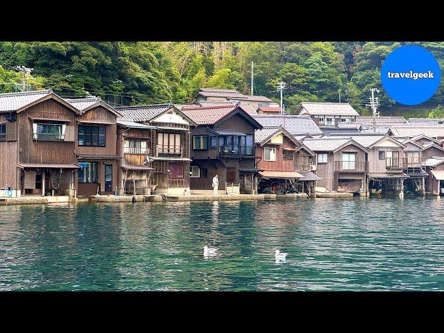 Visiting a Hidden Fishing Town in Kyoto Japan with 250 Boathouses | Ine no Funaya