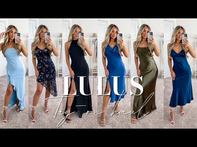 Lulus Try-On Haul | Lulus Dress Haul