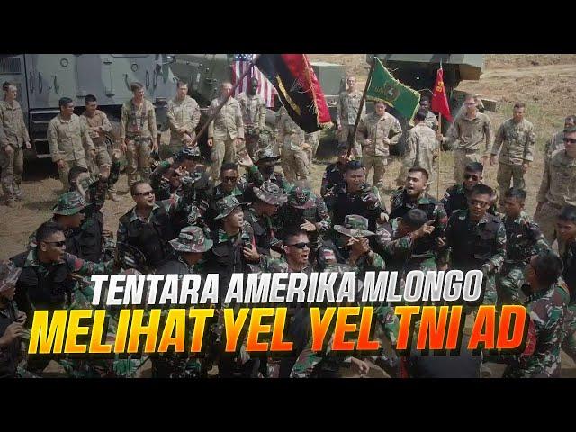 DI Saksikan oleh US Army Yel Yel TNI