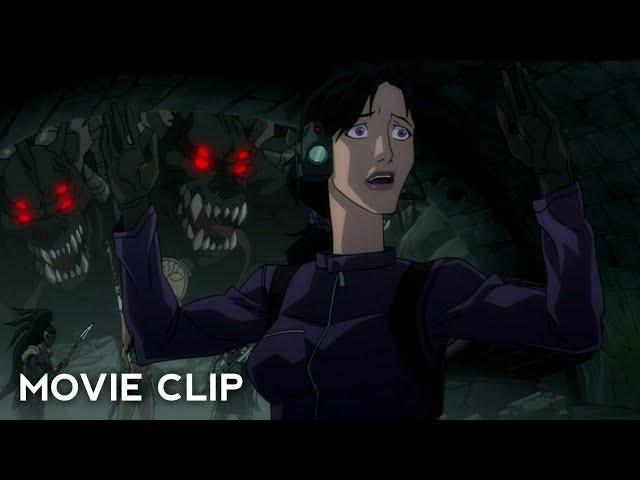 Amazons Try to Kill Lois Lane Scene | Justice League : The Flash Point Paradox (2013) Movie Clips