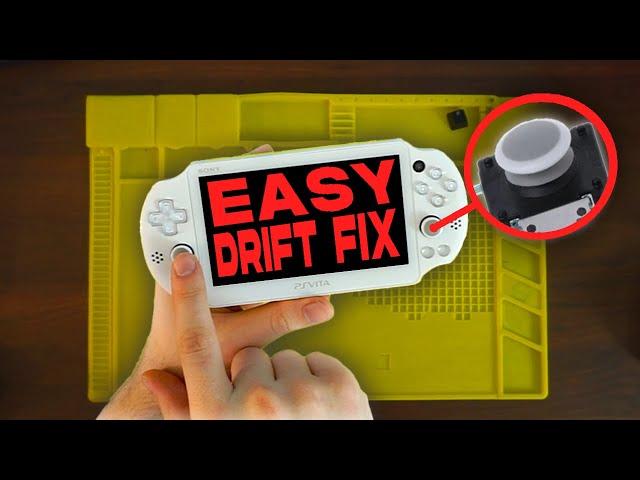 How to EASILY Replace a PSVita 2000 Joystick (Joystick Drift Fix Tutorial)