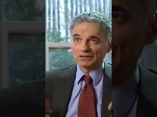 Ralph Nader explains Giuliani's economics in one minute