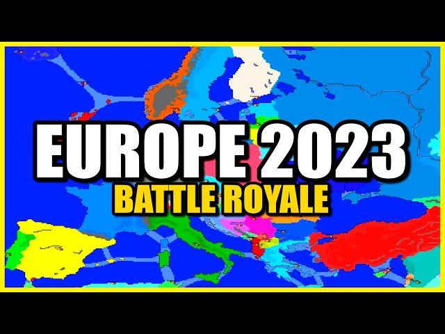 I Forced Europe Into a Battle Royale in the Present Day... (World War Simulator)