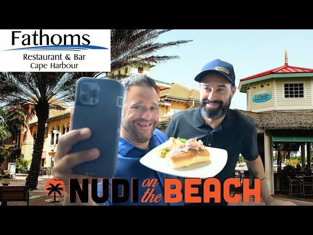 Amazing Restaurants in Cape Coral -  Dining Nudi at Fathoms  WOW!