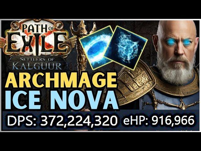 Most Fun Build In Path of Exile! Ice Nova Frost bolts Build in POE 3.25