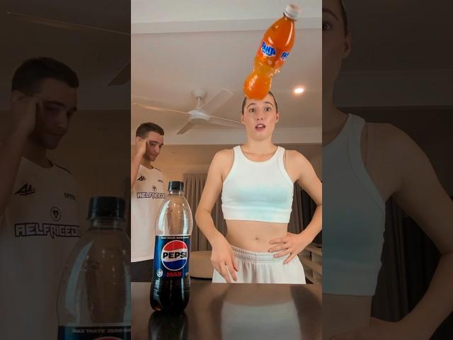 Pepsi or Fanta?  #couple #funny #challenge #shorts #friends #trend #youtubeshorts #tiktok #fail