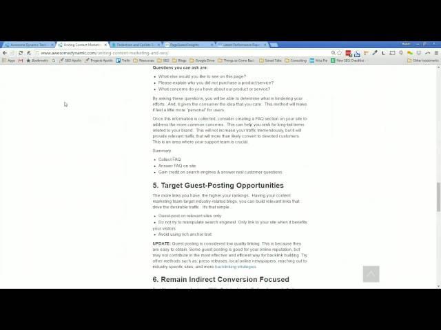 Ecommerce SEO with Awesome Dynamic