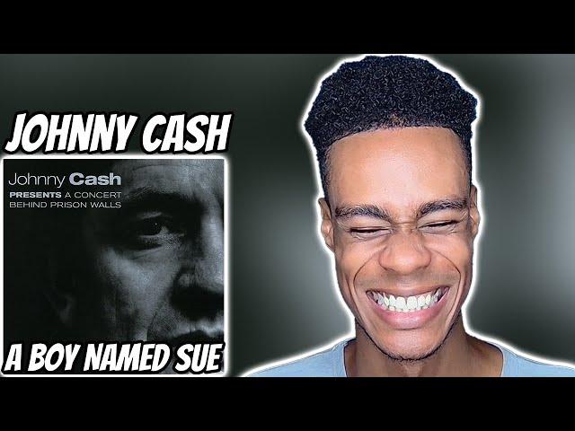 Johnny Cash - A Boy Named Sue | FIRST TIME REACTION