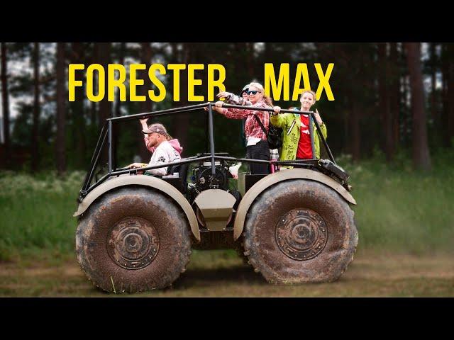 Вездеход "FORESTER-1370 MAX", ТЕСТ-ДРАЙВ