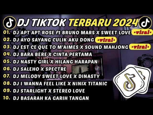 DJ TIKTOK TERBARU 2024 - DJ  APT APT X BRUNO MARS  DJ AYO SAYANG CULIK AKU DONG || FULL ALBUM VIRAL