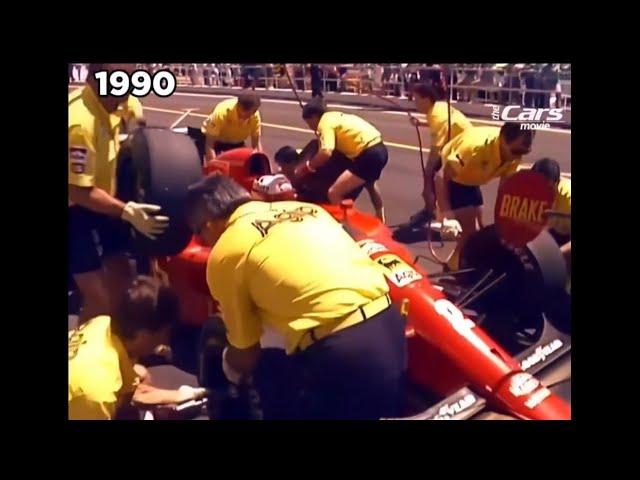 F1 Pit Stop (1990-2023) | WATCH HOW THE TIME DECREASES AND INCREASES |