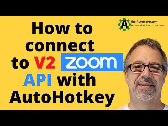 How to easily connect to the Zoom API V2 | APIs are fun!