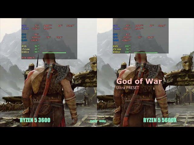 Ryzen 5 3600 vs ryzen 5 5600x in 2023