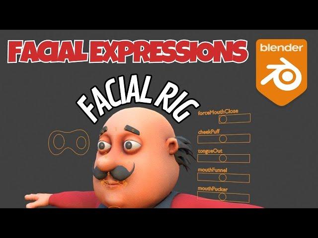 Blender Tutorial : Face Rig with Faceit for Beginners