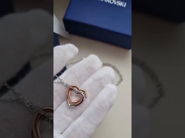 Кулон Swarovski Infinity Heart оригинал