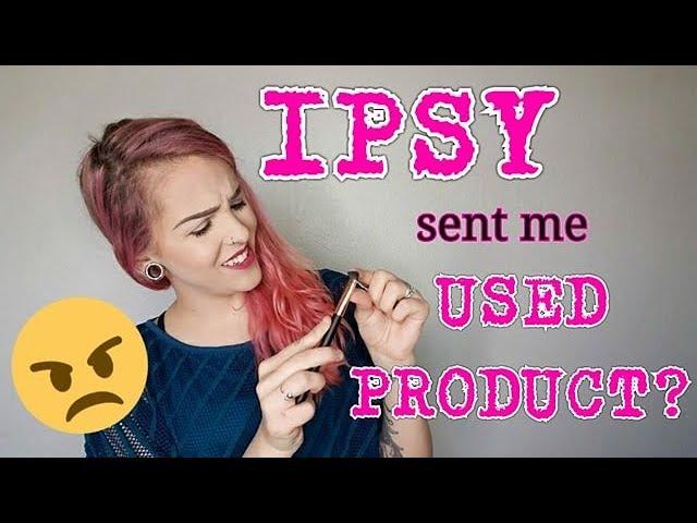 Did Ipsy give me USED PRODUCT?! | Savannah Marie